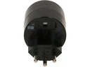 Max Hauri Reiseadapter Schuko – T12, Schwarz