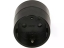 Max Hauri Reiseadapter Schuko – T12, Schwarz