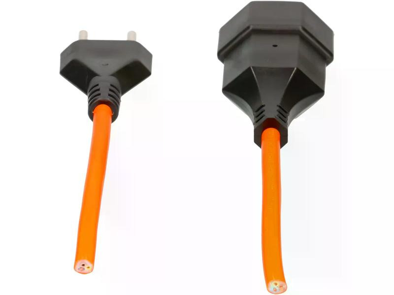 Max Hauri Verlängerungskabel 10 m T13 - T12, Orange