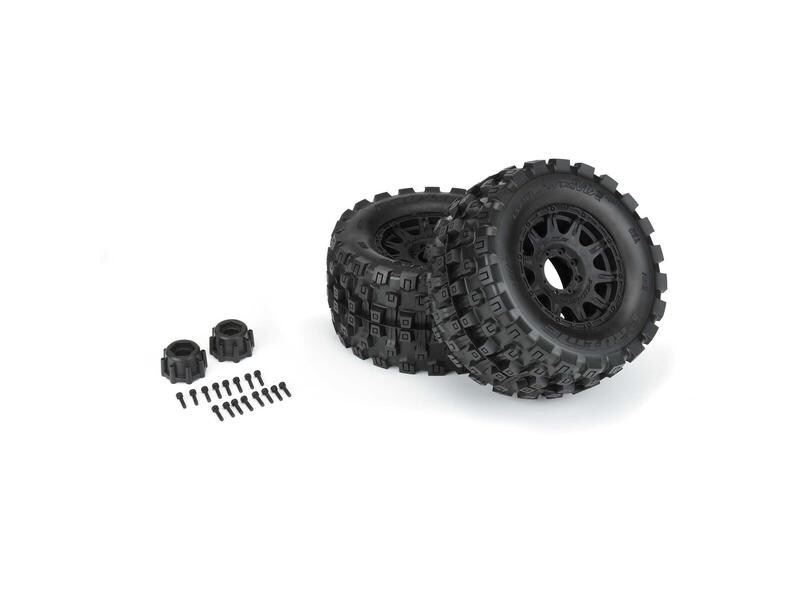 Proline Kompletträder Badlands MX38 HP 3.8 Belted 2 Stück