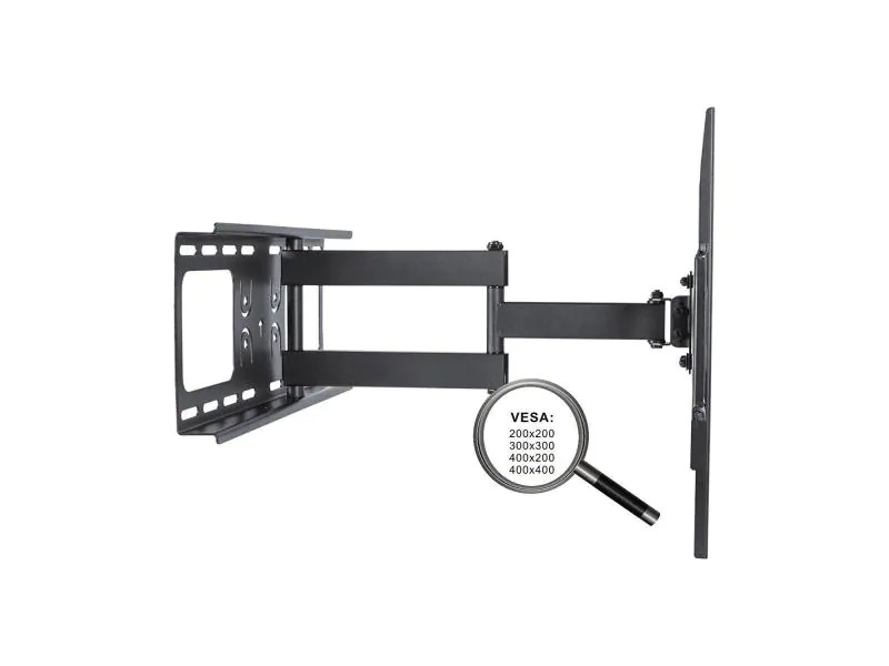 PureMounts Wandhalterung PM-FM30-400 Schwarz