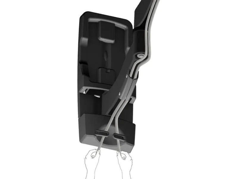 PureMounts Wandhalterung PM-SHADOW-2 Schwarz