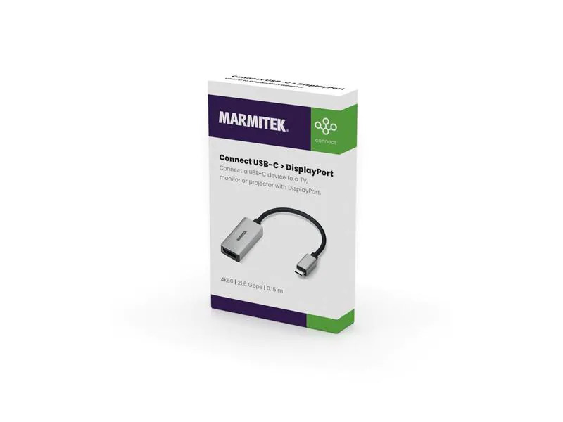 Marmitek Adapter Connect USB-C &gt; DisplayPort