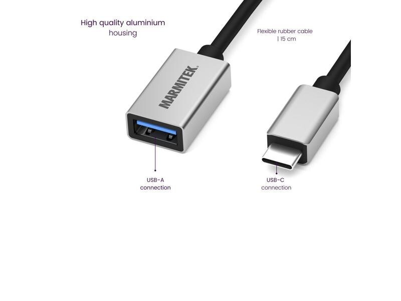 Marmitek Adapter Connect USB-C &gt; USB-A