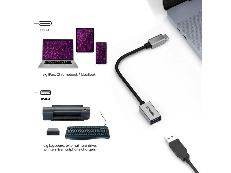 Marmitek Adapter Connect USB-C &gt; USB-A