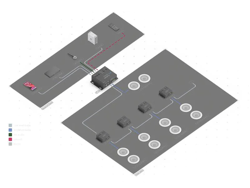 PureTools Audioverstärker PT-AA220 2x20W Class-D
