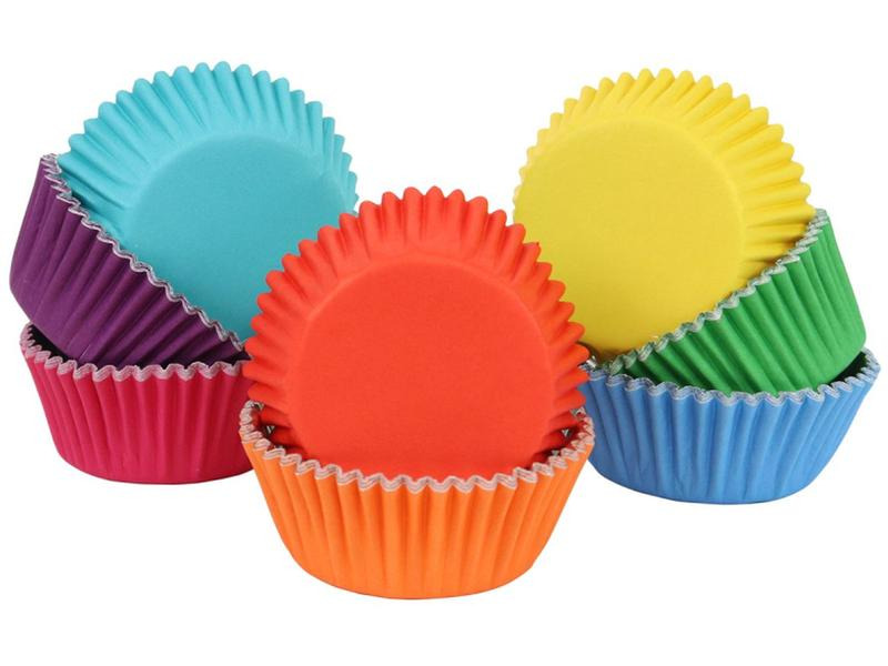 PME Cupcake Backform Set Regenbogen 100 Stück