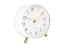 KARLSSON Klassischer Wecker Lofty Weiss