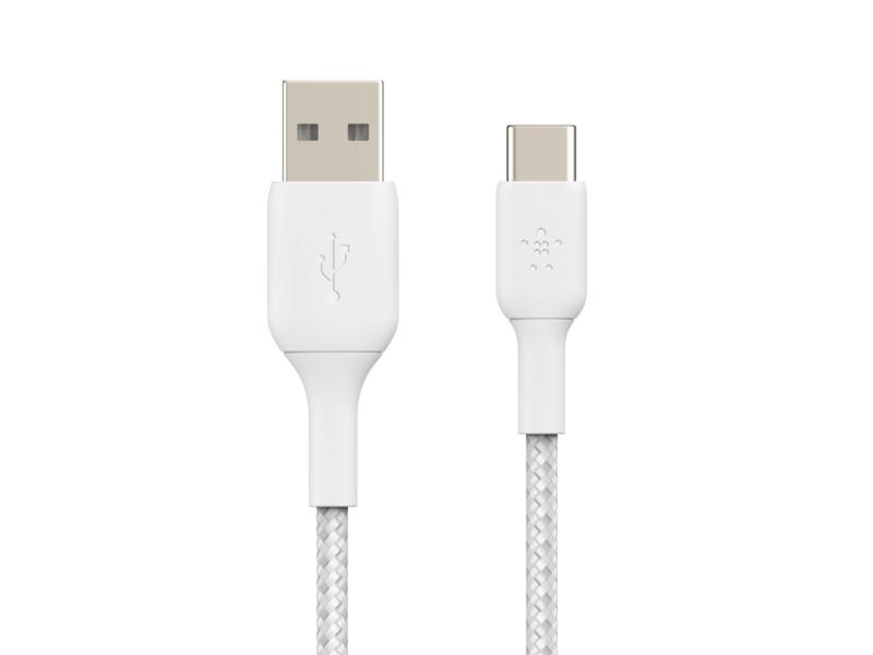 Belkin USB-Ladekabel Braided Boost Charge USB-A - USB-C 3 m
