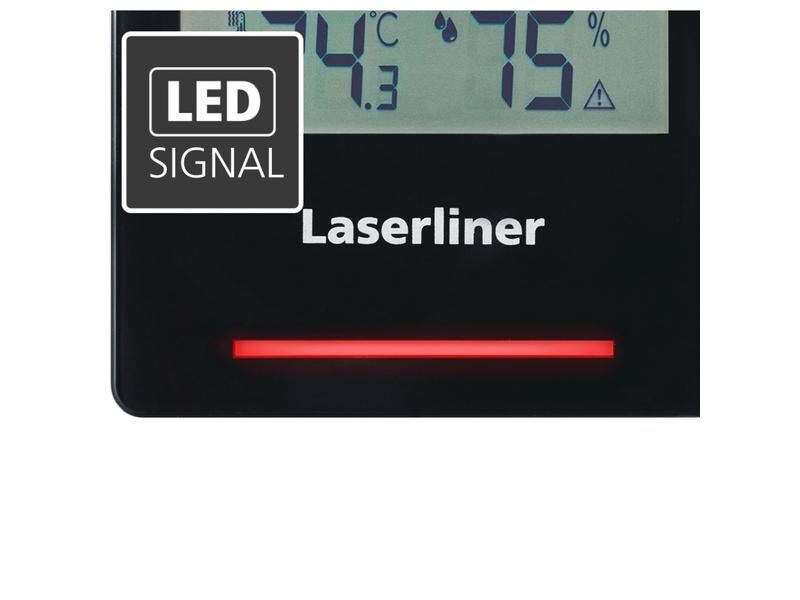 Laserliner Thermo-/Hygrometer Digital, Schwarz