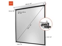 Celexon Rollo-Leinwand Professional Plus 200x200 cm 1:1