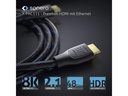 sonero Kabel Ultra High Speed HDMI 2.1 8K HDMI - HDMI, 2 m
