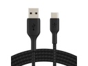 Belkin USB-Ladekabel Braided Boost Charge USB-A - USB-C 3 m