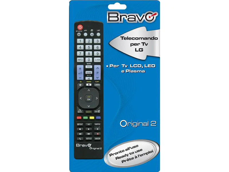 CE Ersatz-Fernbedienung Bravo ORIGINAL 2 LG