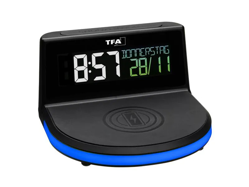 TFA Dostmann Digitalwecker CHARGE-IT WIRELESS