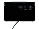 TFA Dostmann Funkwecker Icon Schwarz, Weiss