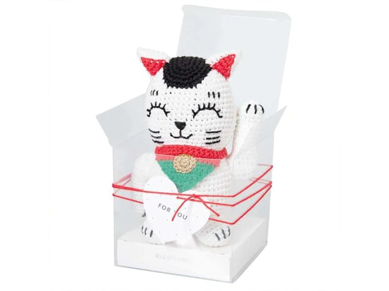 Rico Design Häkelset Creative Ricorumi Lucky Cat