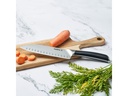 Zyliss Santokumesser Comfort Pro Schwarz/Silber, 18 cm