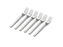 WMF Kuchengabel Nuova 6 Stück, Silber