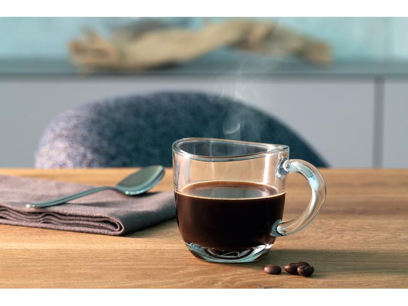 Leonardo Espressotasse Napoli 80 ml , 6 Stück, Transparent