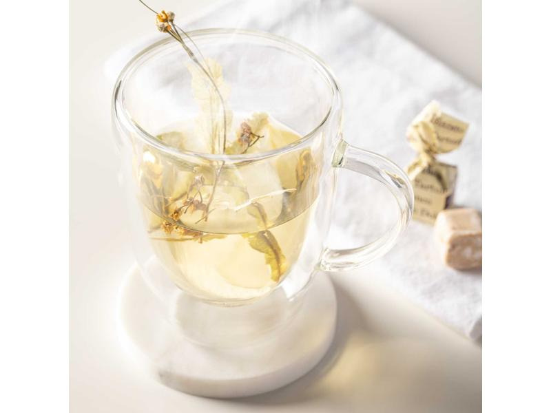 Leonardo Kaffeetasse Duo 300 ml, 4 Stück, Transparent