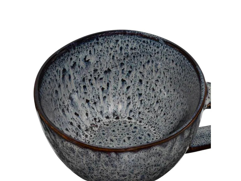 Leonardo Kaffeetasse Matera 0.29 l, 4 Stück, Schwarz