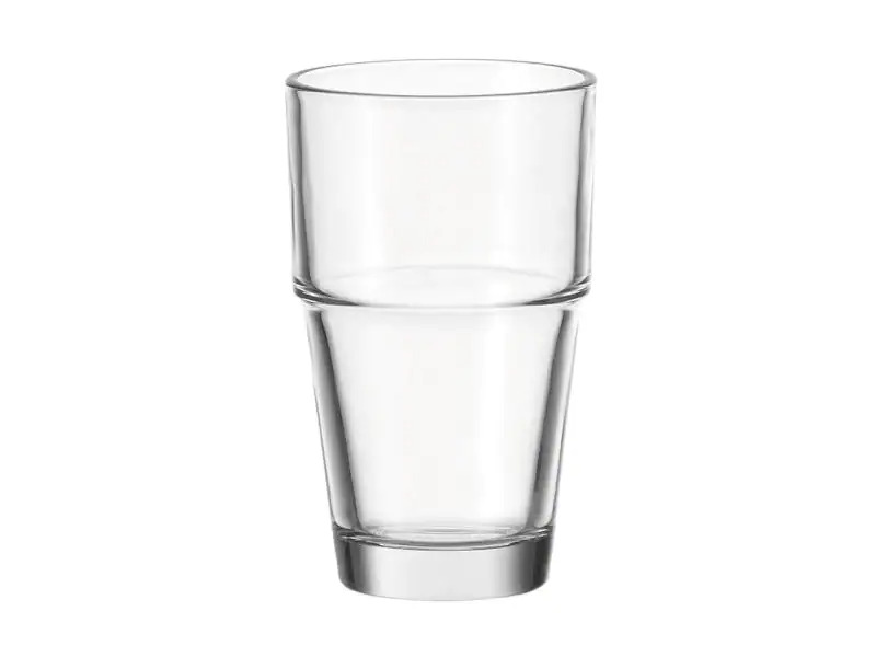 Leonardo Latte Macchiato-Glas Solo 3.7 dl, 6 Stück, Transparent