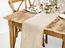 Partydeco Tischläufer Jute 28 x 500 cm, 1 Stk, Braun