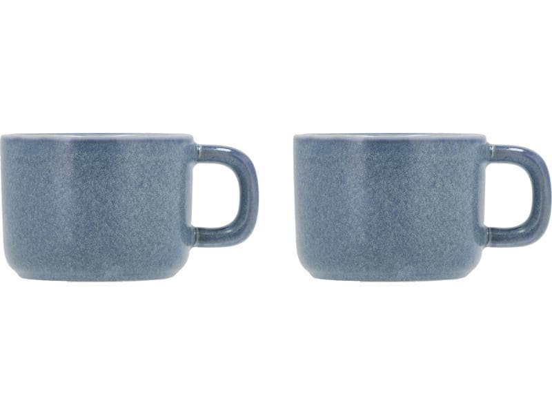 Villa Collection Espressotasse Fjord 100 ml, 2 Stück, Blau