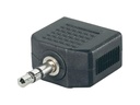 HDGear Audio-Adapter Klinke 3,5mm, male - Klinke 3,5mm, female