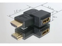 Delock Adapter 90° links HDMI-A - HDMI-A
