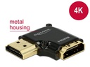 Delock Adapter High Speed Ethernet 4K 90° HDMI-A - HDMI-A