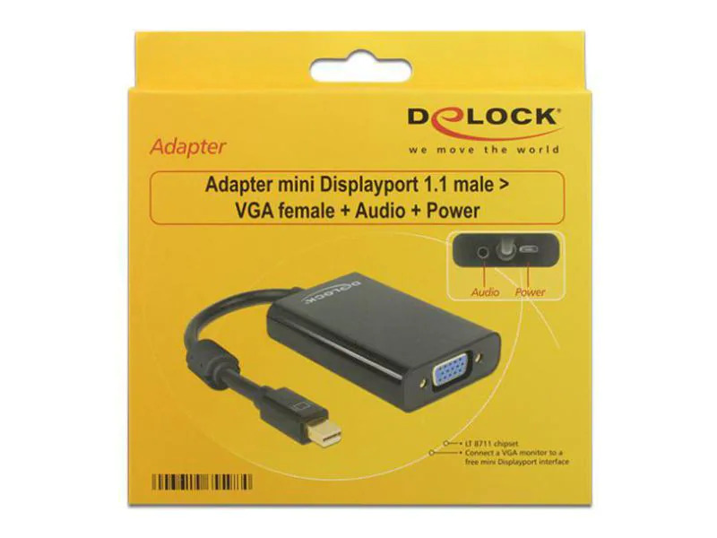 Delock Adapter Mini-DisplayPort - VGA