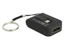 Delock Adapter USB Type-C - DisplayPort 4K, 60 Hz, mit Schlüsselanhänger
