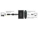 Delock Adapter USB-C - HDMI, USB 3.0 Schwarz