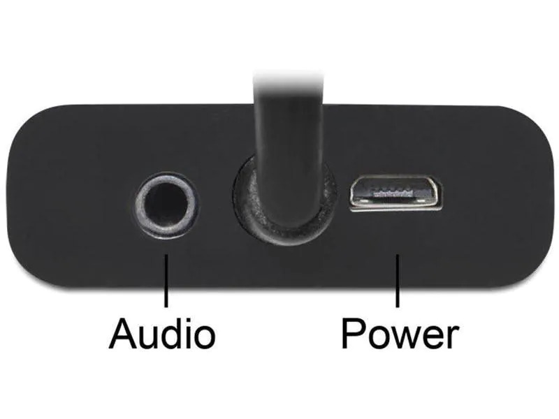 Delock Adapterkabel DP - VGA Schwarz