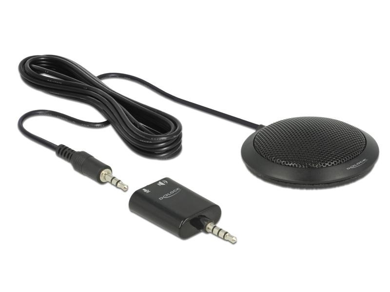 Delock Kondensatormikrofon 3.5mm für Konferenz