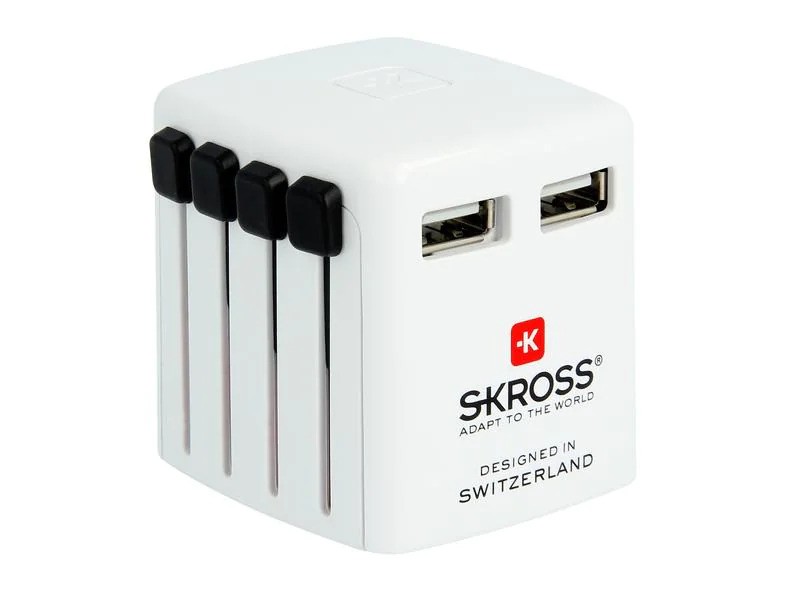 SKROSS Reisenetzteil World Dual USB Charger