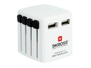 SKROSS Reisenetzteil World Dual USB Charger
