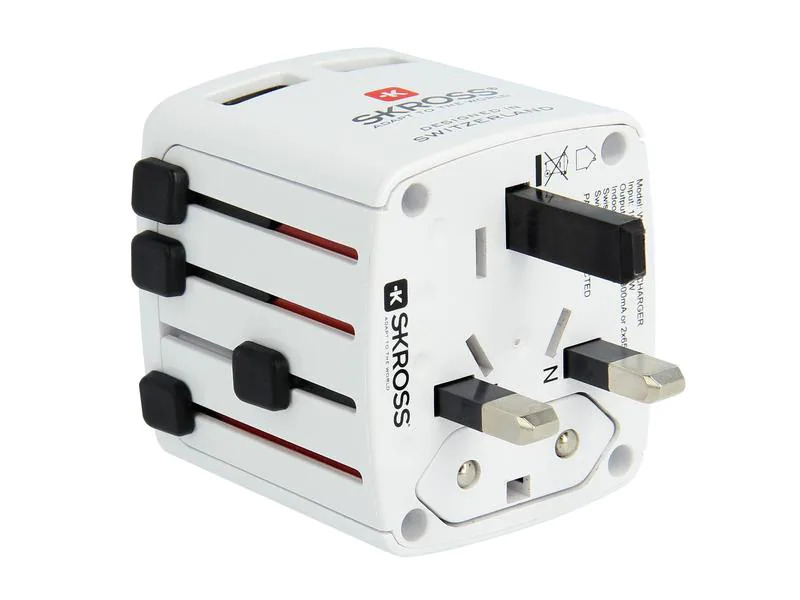 SKROSS Reisenetzteil World Dual USB Charger