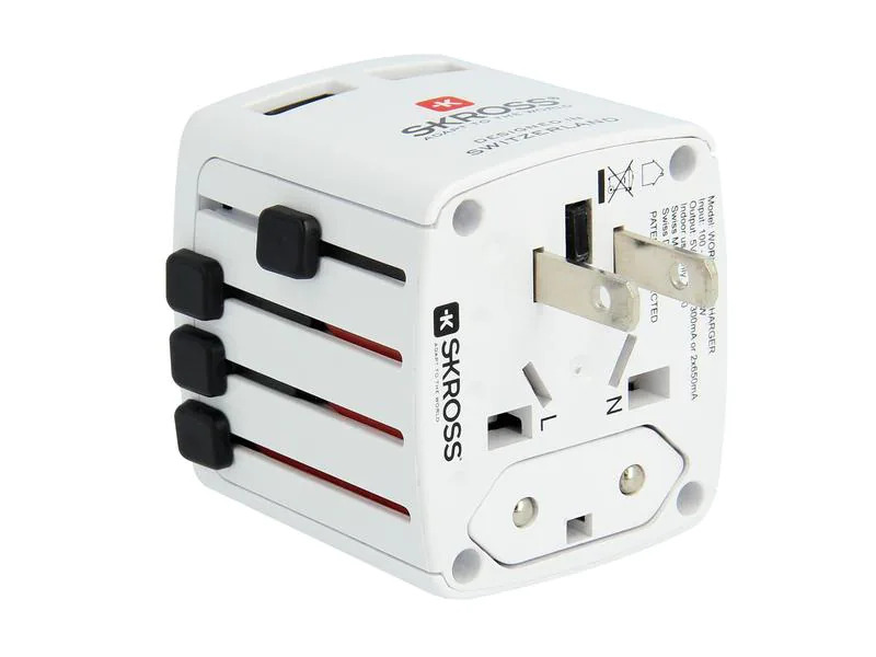 SKROSS Reisenetzteil World Dual USB Charger