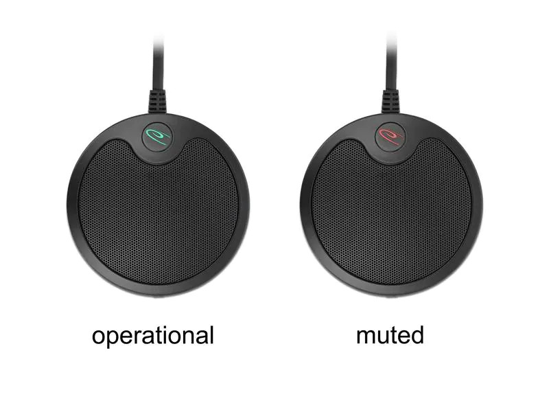 Delock Kondensatormikrofon USB, für Konferenzen, Omnidirektional