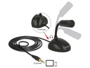 Delock Mikrofon 3.5mm für Smartphone/Tablet