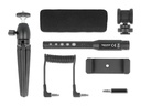 Delock Mikrofon Vlog Shotgun Set für Smartphones und DSLR Kameras