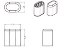 Delock Staubschutz Lightning m 10 Stk. Transparent