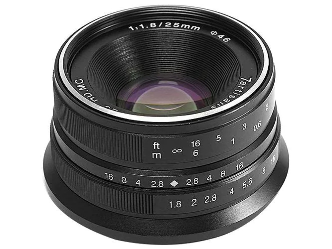 7Artisans Festbrennweite 25 mm F1.8