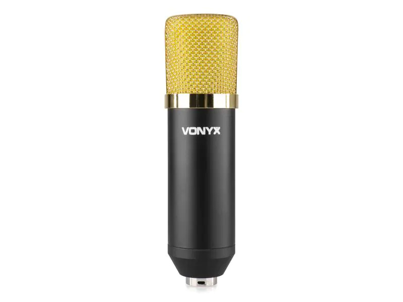 Vonyx Kondensatormikrofon CM400B Gold