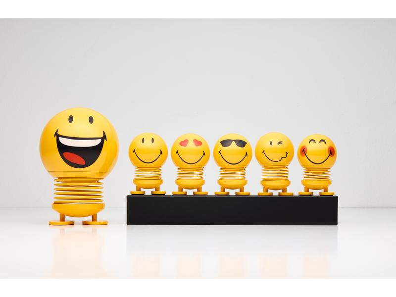 Hoptimist Aufsteller Bumble Smiley Love S, Gelb