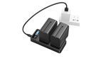 Smallrig Digitalkamera-Akku NP-F970 Akku und Charger Kit