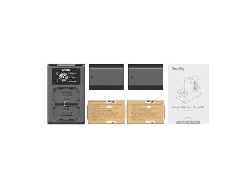 Smallrig Digitalkamera-Akku NP-FZ100 Akku und Charger Kit